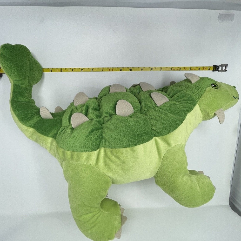 RETIRED Jättelik Ankylosaurus Dinosaur Soft Toy Plush 22 inch Green IKEA Stuffed - Picture 4 of 12